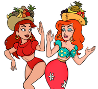 adventures_of_sonic_the_hedgehog artist:maddigzlz cousin_mel crossovers genosaurer_(colors) grandma_got_run_over_by_a_reindeer katella sonic_the_hedgehog_(series) // 829x755 // 317KB