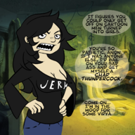 artist:amigodan artist:draw-fiend dan_mandel dan_vs. rule_63 // 1150x1150 // 1.2MB