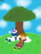 alopex artist:jegc crossovers kingdom_hearts sora teenage_mutant_ninja_turtles // 1536x2048 // 232KB