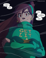 artist:swainart comics gravity_falls mabel_pines // 990x1233 // 593KB