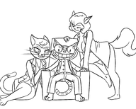 abby_sinian artist:redout crossovers nine_lives_of_the_claw professor_genki purrfessor_purrnelope saints_row swat_kats // 2500x2000 // 890KB