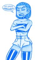 artist:liquidmark-alpha crossdressing riley_freeman the_boondocks // 1275x1650 // 1003KB