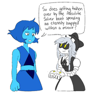 crossovers cyn lapis_lazuli ms._co_2024 murder_drones steven_universe // 1504x1500 // 216KB