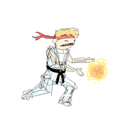 adventure_time capcom cosplay finn_mertens jake_the_dog ryu street_fighter // 600x600 // 18KB