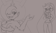 artist:uwutheedgelord hekapoo star_butterfly star_vs._the_forces_of_evil // 1556x913 // 375KB