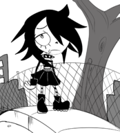 artist:rexhastala i_can't_sleep nia // 1200x1321 // 596KB