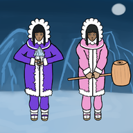 avatar:_the_last_airbender desna eska ice_climbers nintendo the_legend_of_korra tino's_white_horse // 666x666 // 248KB