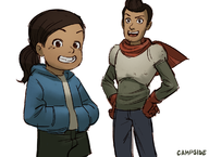 bobby_santiago campside cosplay papyrus ronnie_anne_santiago sans the_loud_house undertale // 1195x900 // 544KB