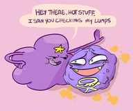 adventure_time artist:herny crossovers koffing lumpy_space_princess pokemon // 585x486 // 113KB