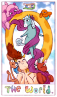 centaurworld ched durpleton glendale horse horse's_tail parody tarot taur wammawink zulius // 996x1689 // 1.7MB