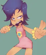 cosplay hi_hi_puffy_amiyumi mandy the_grim_adventures_of_billy_&_mandy yumi_yoshimura // 500x597 // 29KB