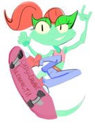 artist:grayeyeman lizzie lizzie_(series) // 1000x1400 // 546KB