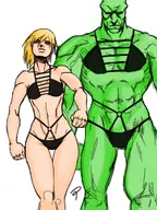 dc kara_zor-el martian_manhunter supergirl // 922x1229 // 534KB