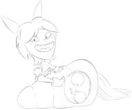 artist:terrible_the_drawfag jorel's_brother lara playboy_bunny // 958x800 // 149KB