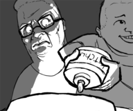 artist:fudgy_fart bobby_hill hank_hill king_of_the_hill // 600x503 // 137KB