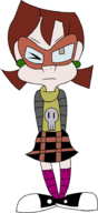 chalkzone fusion gaz_membrane invader_zim kyleboy21 penny_sanchez // 419x915 // 110KB