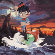 album_art dio ellie holy_diver parody sprite_fright // 1400x1400 // 2.2MB