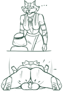 artist:redout bastet mummies_alive nude vaginal // 1312x1938 // 600KB