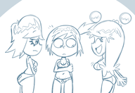 ami_onuki artist:sb99 hi_hi_puffy_amiyumi julie_hinikawa yumi_yoshimura // 558x385 // 107KB