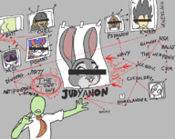 anonymous chel crossovers disney dragon_ball dreamworks judy_hopps ms._co_2024 murder_drones pomni the_amazing_digital_circus the_road_to_el_dorado uzi_doorman vegeta zootopia // 814x647 // 44KB