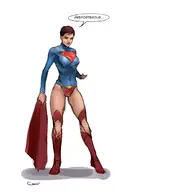 artist:geers dc faora man_of_steel supergirl // 1157x1252 // 314KB