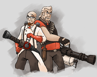 brock_samson chicken-scratch cosplay heavy medic rusty_venture team_fortress_2 venture_bros // 1312x1043 // 910KB