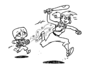 artist:lhk cosplay foster's_home_for_imaginary_friends frankie_foster mac medic scout team_fortress_2 // 800x600 // 17KB