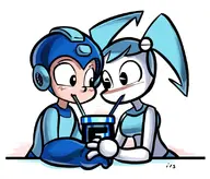 artist:ics capcom crossovers jenny_wakeman mega_man mega_man_(series) my_life_as_a_teenage_robot xj-9 // 800x684 // 91KB