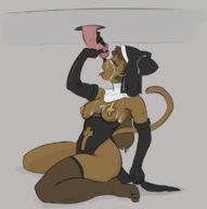 artist:stupidgnoll caturday facial handjob miranda wakfu // 1119x1125 // 290KB