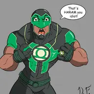 d.f dc doom doomguy green_lantern parody simon_baz // 1600x1600 // 831KB