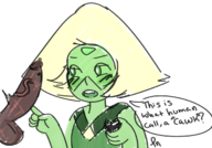 artist:erohoney peridot steven_universe // 1171x818 // 488KB