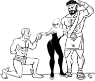 ghost-spider gwen_stacy having6 hercules marvel namor spider-gwen spider-verse // 1697x1448 // 430KB