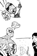 artist:terrible_the_drawfag billy_braddock comics marvel morlun peni_parker spdr spider-man spider-uk spider-verse superior_spider-man // 600x900 // 225KB