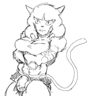 artist:akunim jojo's_bizarre_adventure killer_queen miranda parody wakfu // 468x477 // 41KB