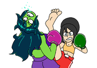 artist:syn2nite avatar:_the_last_airbender crossovers marvel ms._co_2025 she-hulk toph_beifong // 1112x783 // 194KB