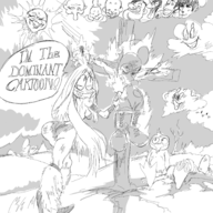 crossovers daffy_duck diseasoid donald_duck looney_tunes lupin lupin_iii mickey_mouse popeye popeye_the_sailor_man skadi skadi_(series) // 1789x1789 // 1.1MB