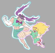 artist:tullymonst3r mina_loveberry star_butterfly star_vs._the_forces_of_evil // 2773x2691 // 3.8MB