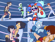 amy_wong artist:netto ben_10 comics crossovers futurama ghoul_school gwen_tennyson heather lord_dominator marvel ms._co_2024 peni_parker phantasma pomni scooby-doo spdr the_amazing_digital_circus total_drama velma_dinkley wander_over_yonder // 2185x1685 // 252KB