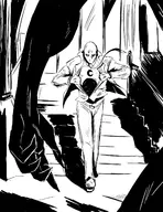 artist:serpenk marvel moon_knight // 1200x1553 // 570KB