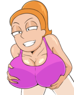 artist:spakka5 mega_milk parody rick_and_morty summer_smith // 1108x1418 // 405KB