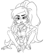 artist:tooop crossdressing footjob marco_diaz star_vs._the_forces_of_evil // 891x1100 // 141KB