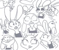 artist:weaver judy_hopps zootopia // 800x687 // 227KB