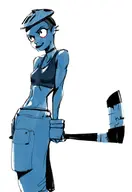 artist:redfred casey_jones teenage_mutant_ninja_turtles // 1279x1865 // 684KB