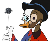 dc disney ducktales parody scrooge_mcduck two-face vqx // 600x500 // 189KB