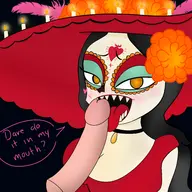 fellatio foxone la_muerte the_book_of_life // 4096x4096 // 614KB