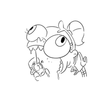 artist:terrible_the_drawfag sara too_loud // 399x399 // 40KB