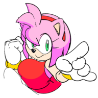amy_rose sonic_the_hedgehog_(series) watatanza // 500x500 // 105KB