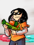 cosplay inkling jackie_chan_adventures jade_chan splatoon // 749x1000 // 999KB