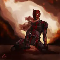 dc deathstroke goldfish-anon metal_gear parody venom_snake // 885x885 // 96KB