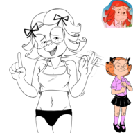 artist:smeet dennis_the_menace margaret_wade // 1600x1600 // 869KB